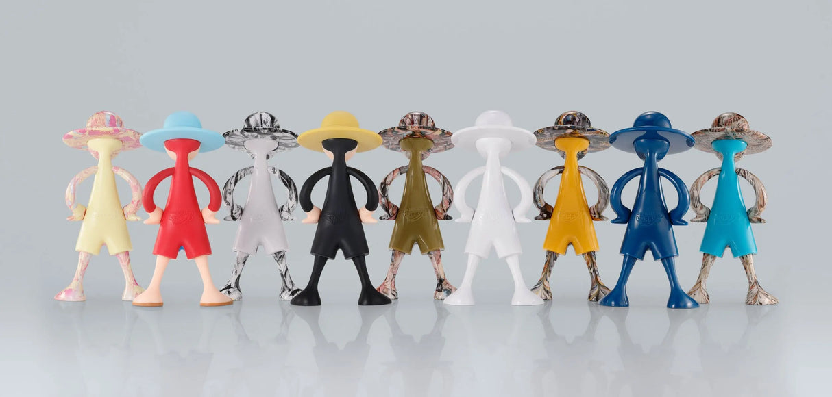 One Piece Luffy's Archive of Adventure Vol. 3 figures shown from the back