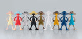 One Piece Luffy's Archive of Adventure Vol. 3 figures shown from the back
