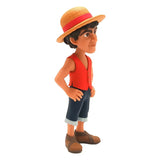 Angled view of Luffy Minix figure from One Piece