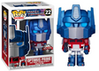 Optimus Prime Metallic Funko Pop Vinyl Transformers Retro Toys boxed figure