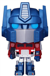 Metallic Optimus Prime Funko Pop Vinyl #22 Retro Toys Transformers front view figure