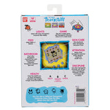Back of Tamagotchi Pink Glitter packaging with features and instructions.