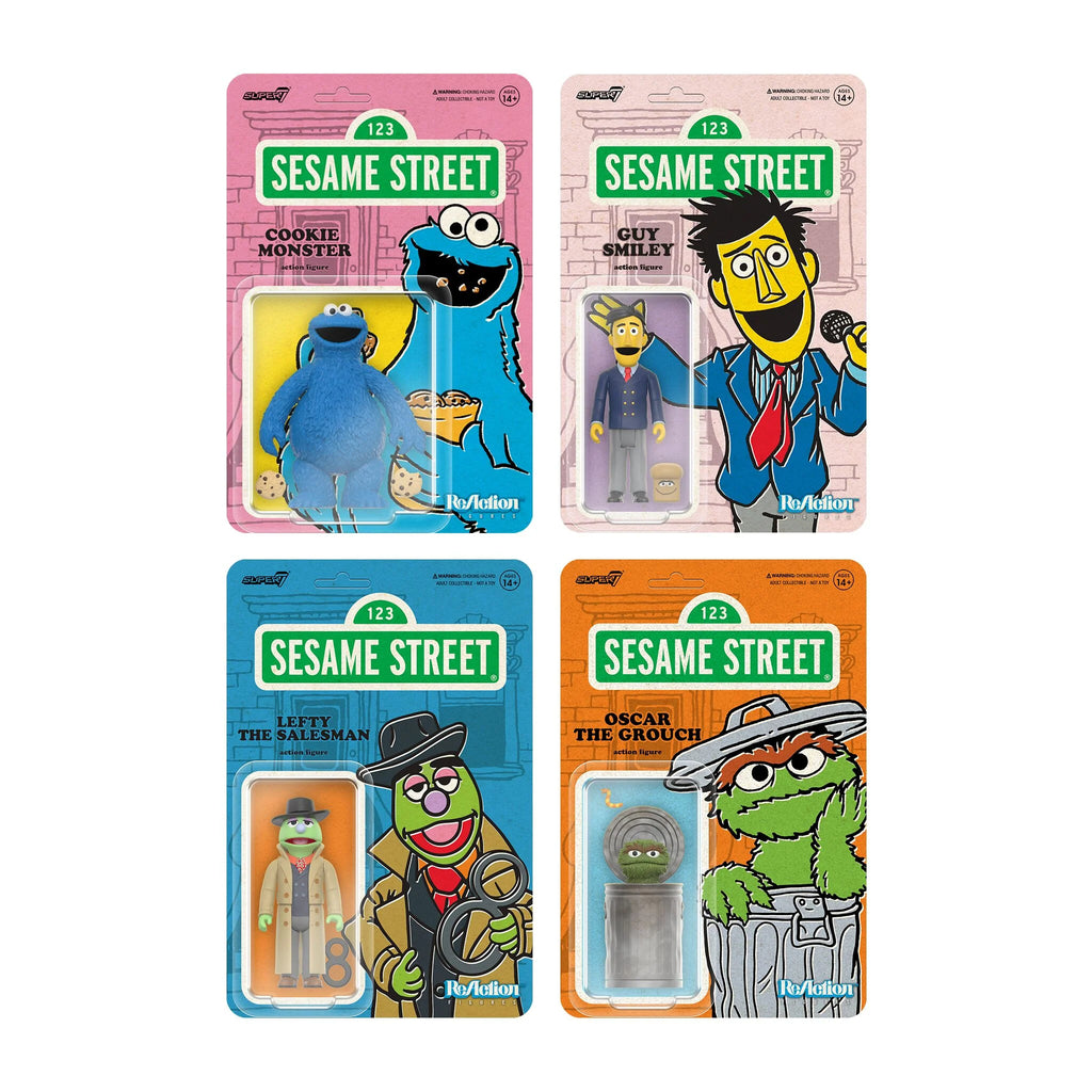 Oscar the Grouch - Sesame Street ReAction Figures Wave 2 