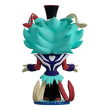 Back view of Ozzie Youtooz vinyl collectible with heart on jacket
