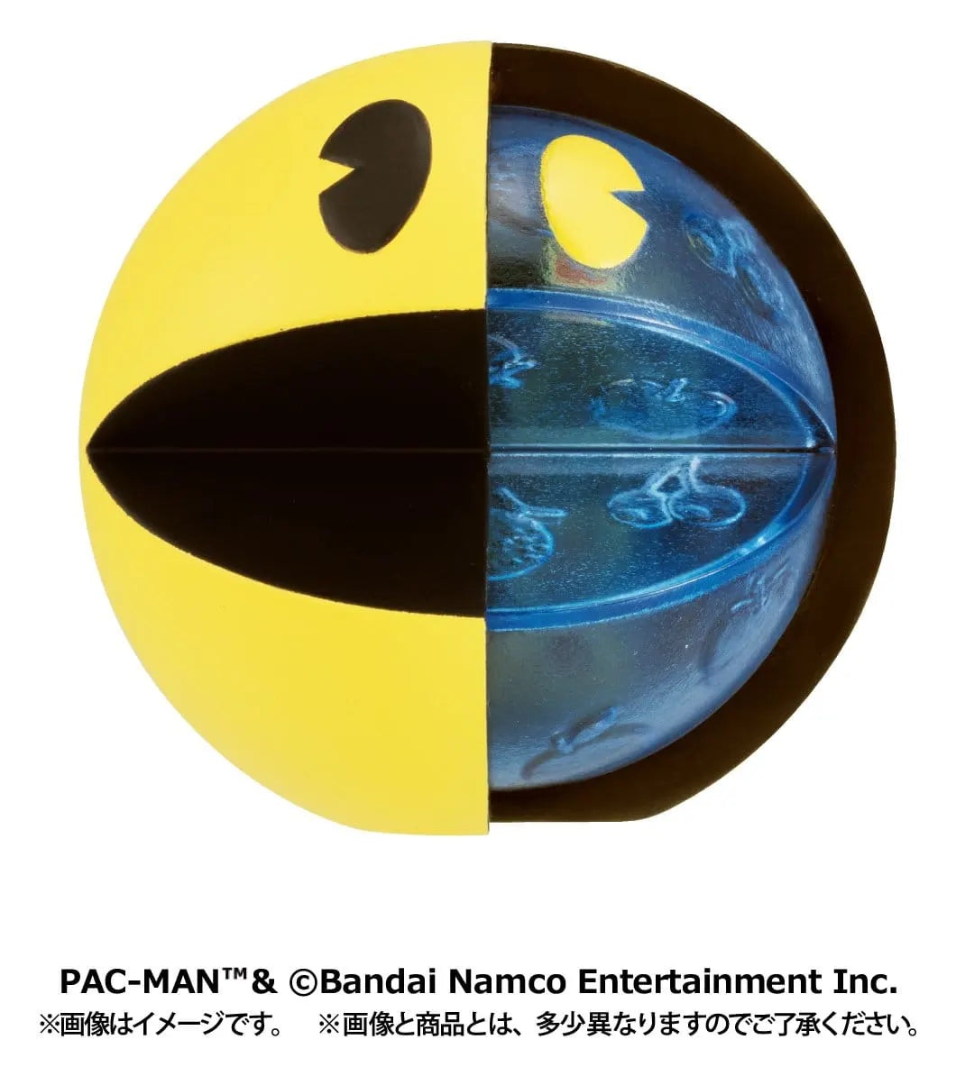 Pac-Man Inside Fantasy Series Pac-Man collectible with transparent interior.