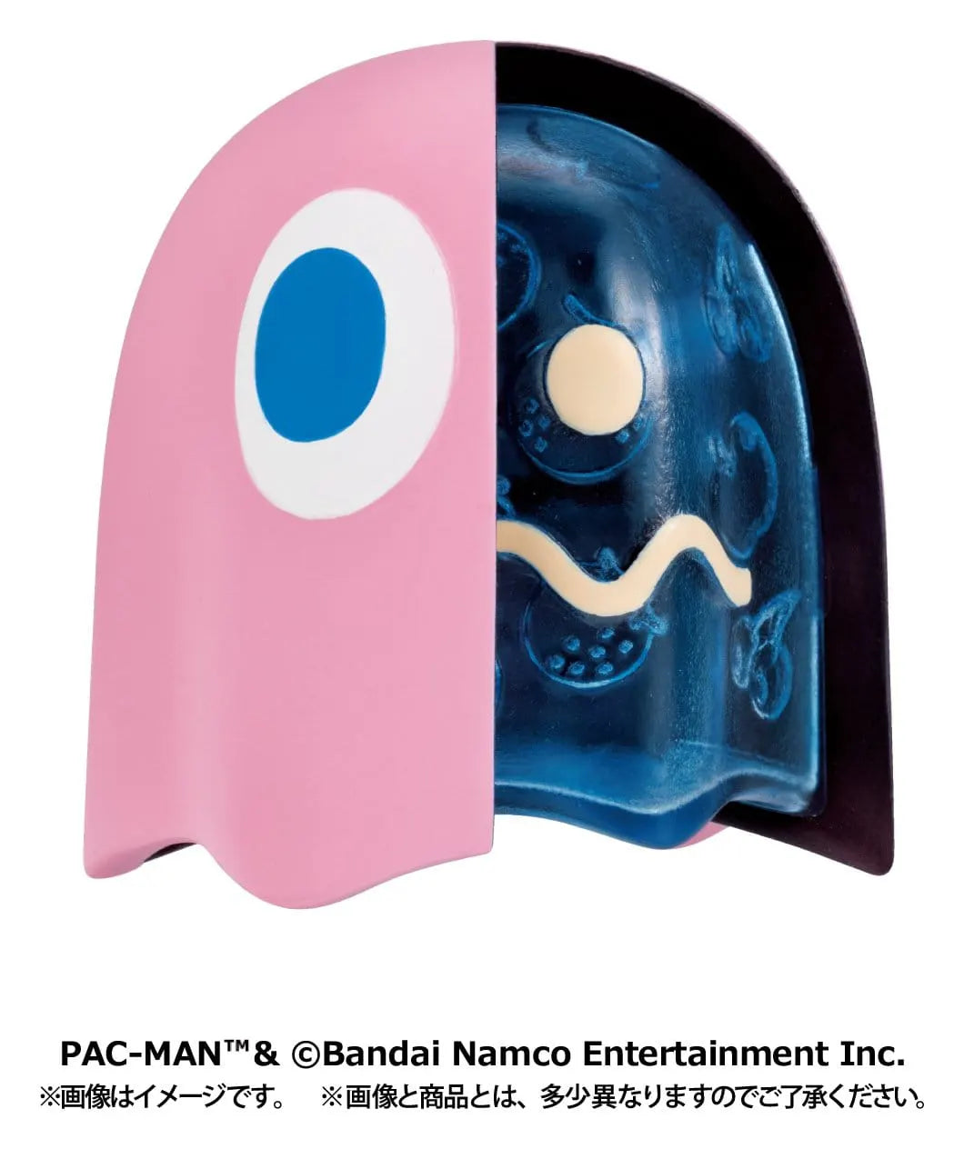 Pac-Man Inside Fantasy Series Pinky ghost collectible figure.