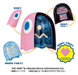 Pac-Man Inside Fantasy Series Pinky exploded view with removable shell and internal parts.