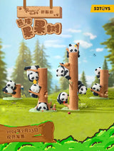 Fluffy Panda Roll Vinyl Figures – Climbing into Your Collection