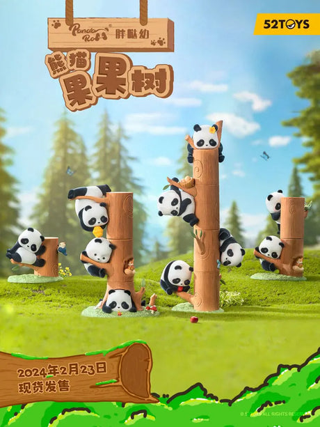 Fluffy Panda Roll Vinyl Figures – Climbing into Your Collection