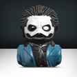 Papa Emeritus IV TUBBZ duck collectible front view with detailed mask and blue jacket.