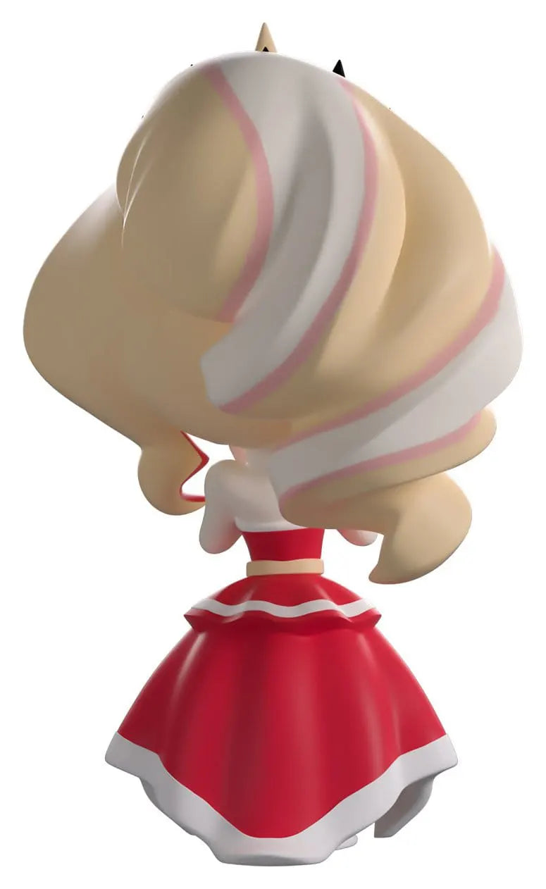Back view of Party Outfit Charlie Youtooz figure highlighting detailed hairstyle and formal dress