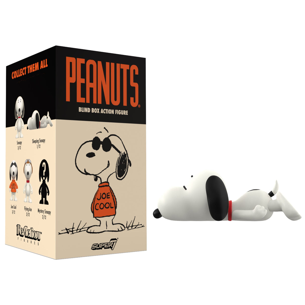 Sleeping Snoopy ReAction Figure Peanuts So Many Snoopies Series