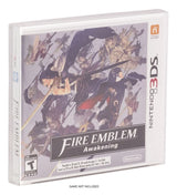 Fire Emblem Awakening Nintendo 3DS game inside clear PET protector