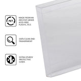 Archival-grade acid-free PET protector for Nintendo 3DS game cases