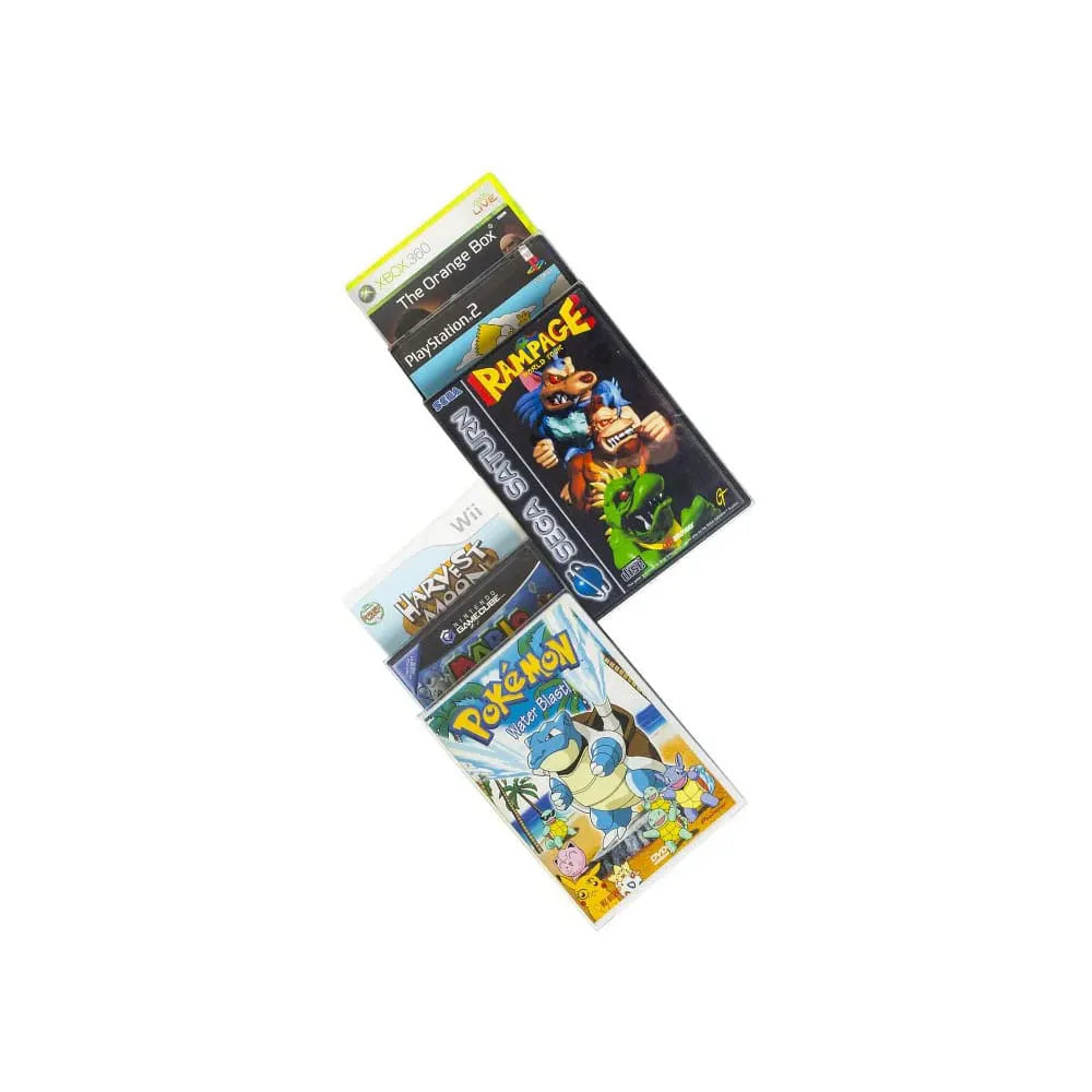 PET Protectors for Gamecube/XBOX360/WII/PS2/DVD Games