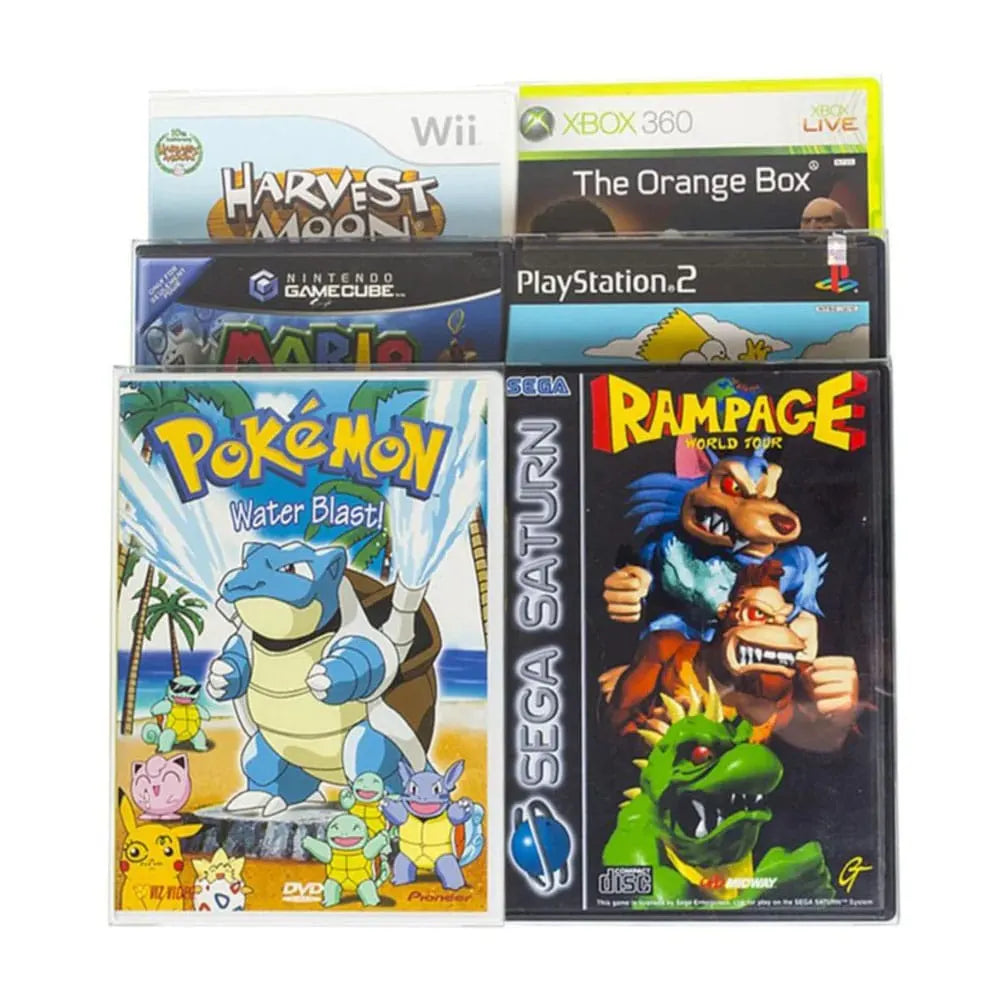 PET Protectors for Gamecube/XBOX360/WII/PS2/DVD Plastic