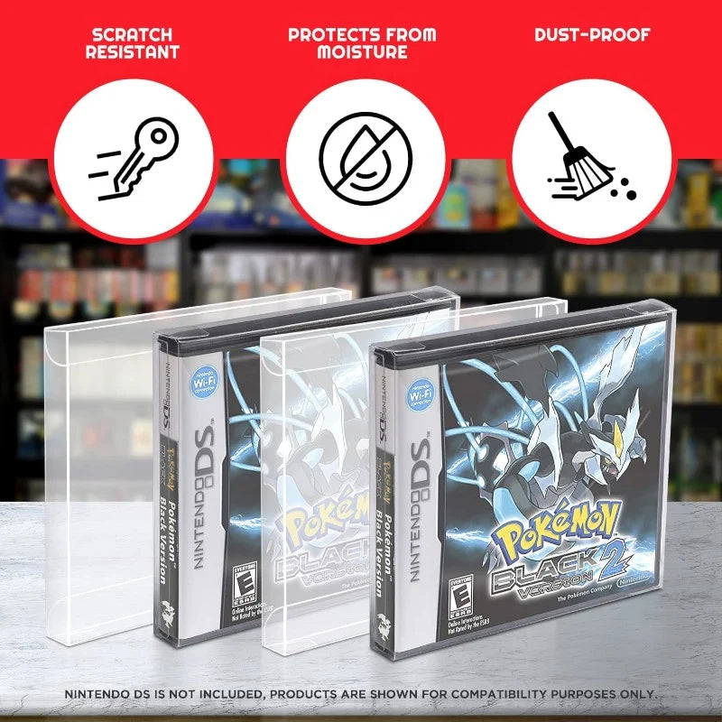 Nintendo DS game protectors with scratch, moisture and dust protection
