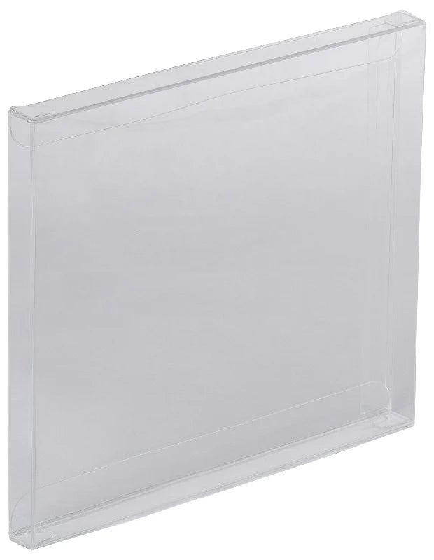 Clear PET protector for PlayStation 1 and Dreamcast jewel cases