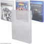 Clear PET protectors for PS3, PS4, Xbox One and Blu-Ray game cases