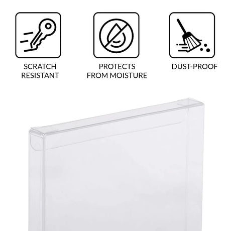 PET game case protector with scratch, moisture and dust protection
