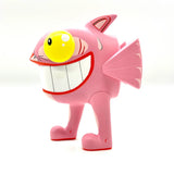 Pez The Walking Fish Pinky vinyl figure side view