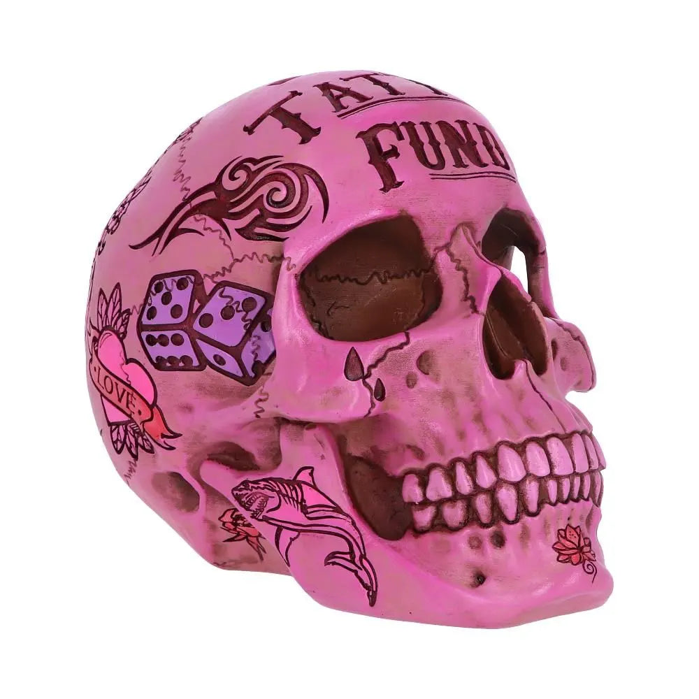 Tattoo Fund Skull (Pink)