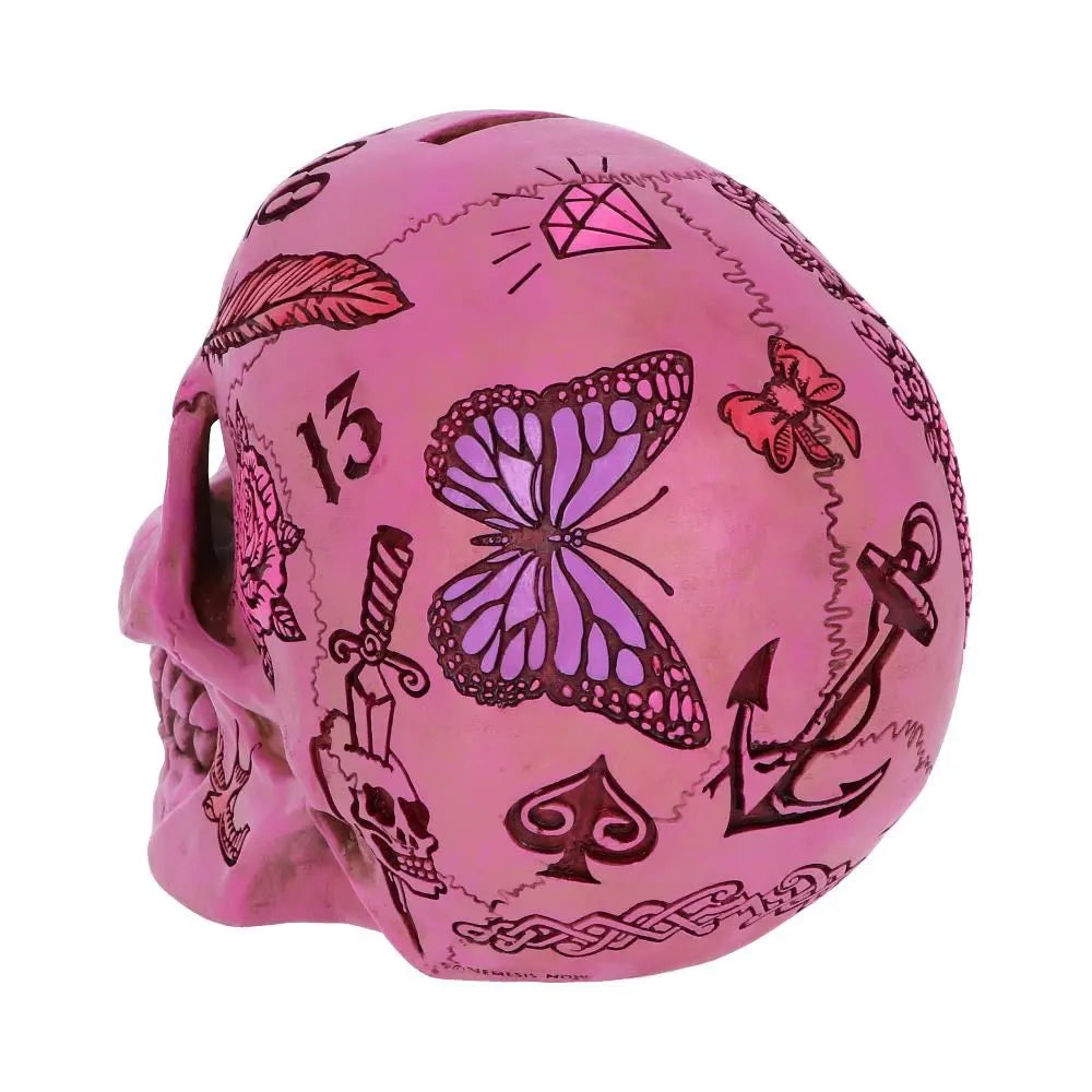 skull piggy bank