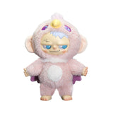 Pitenaught Naughty League blind box vinyl figure front view with pink fuzzy costume