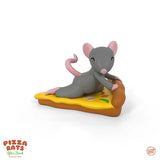 Pizza Rats After Dark rat hugging pizza crust vinyl collectible