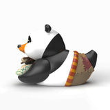 Side profile of Po TUBBZ collectible duck in Kung Fu Panda outfit