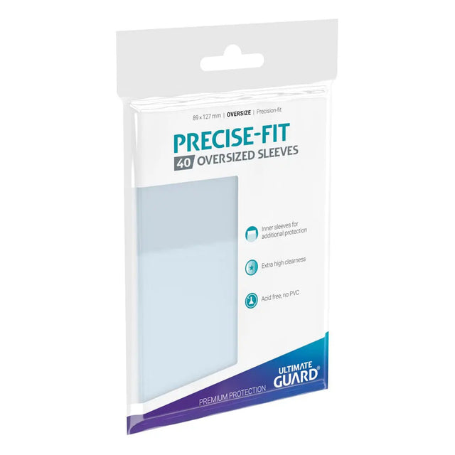 Precise-Fit Oversized Sleeves (40 Pieces) - Ultimate Guard