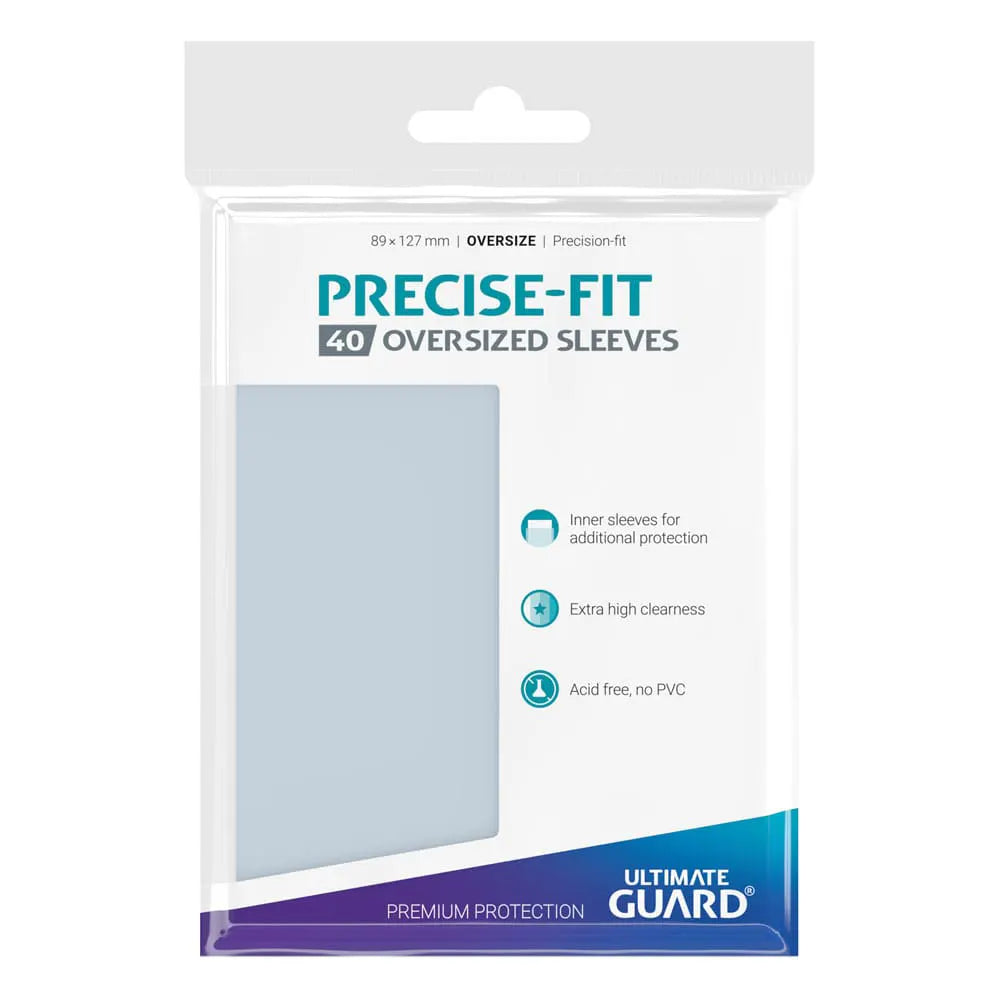 Precise-Fit Oversized Sleeves (40 Pieces) - Ultimate Guard