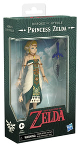 Front angled view of the Princess Zelda Heroes of Hyrule collector packaging.
