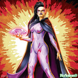 Back of Pythona GI Joe ReAction+ packaging with character lineup