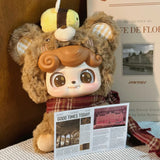 Q KID Animal Preschool Series plush animal figure cozy desk setup