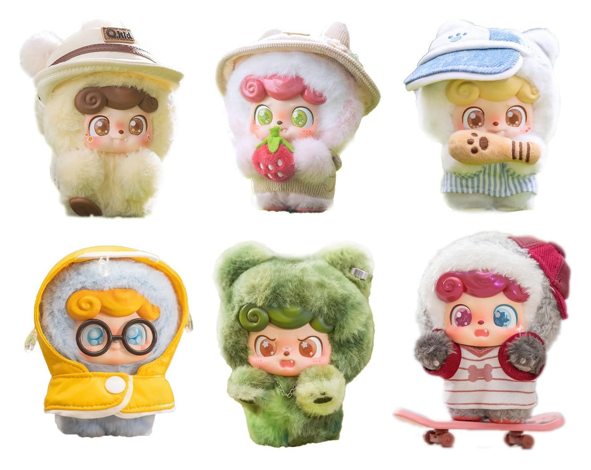 Q Kid Outdoor Activities Series full lineup display of all figures