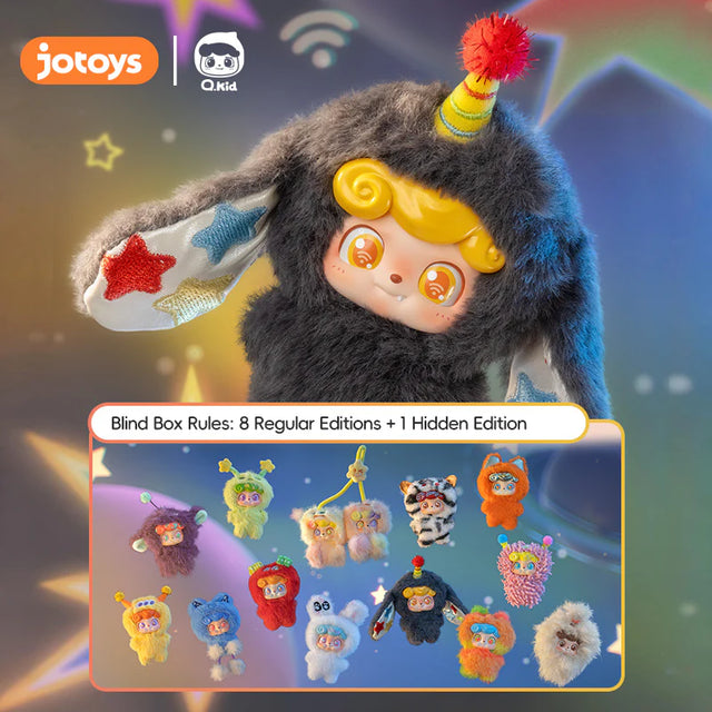Q Kid Wave Club plush-style designer toy characters by Jotoys