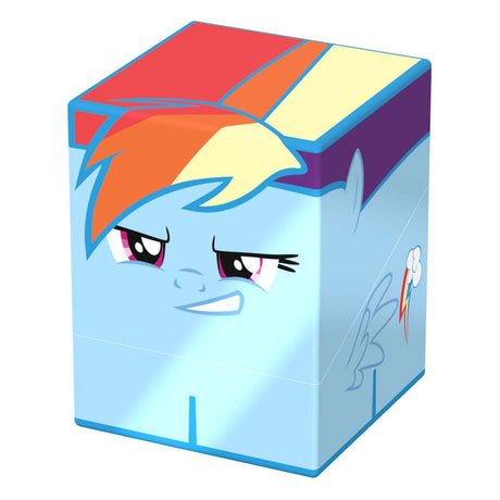 Rainbow Dash Squaroes box showing rainbow tail and cutie mark artwork.