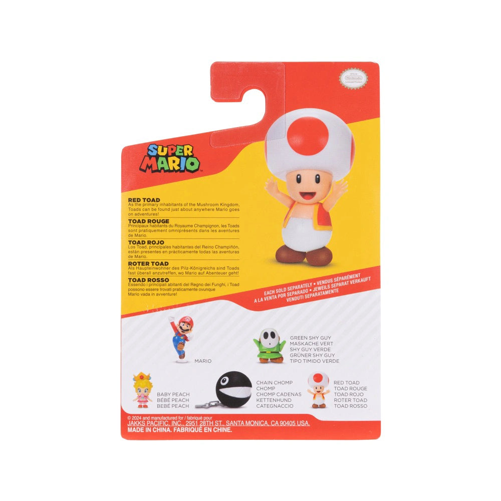 Red Toad Action Figure