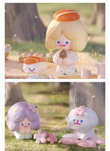 RiCo collectible figures inspired by sushi and cherry blossom picnic adventures