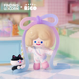 RiCO figure with oversized ribbon and cat companion from the Happy Sweet Candy Shop Series