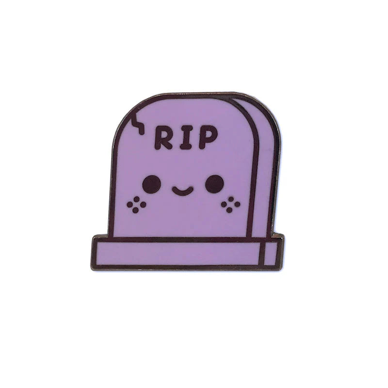 RIP Enamel Pin by 100% Soft | Cute Tombstone Pin – HypaHypa.eu