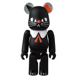 Robin The Black Cat Artist BE@RBRICK Series 43 100 percent black cat design figure