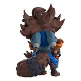 Back view of Rocket Raccoon Youtooz collectible showing jet thrusters and tail