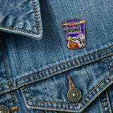 Rumi noodles pin KPop Demon Hunters attached to denim jacket