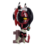 Sallie May Youtooz collectible figure posed with long dark hair and curled tail.