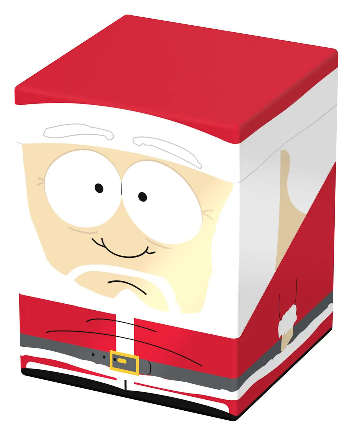 Santa Squaroes South Park SP018 front design featuring Santa’s face.