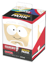 Close-up of Santa Squaroes South Park SP018 front design featuring Santa’s face.