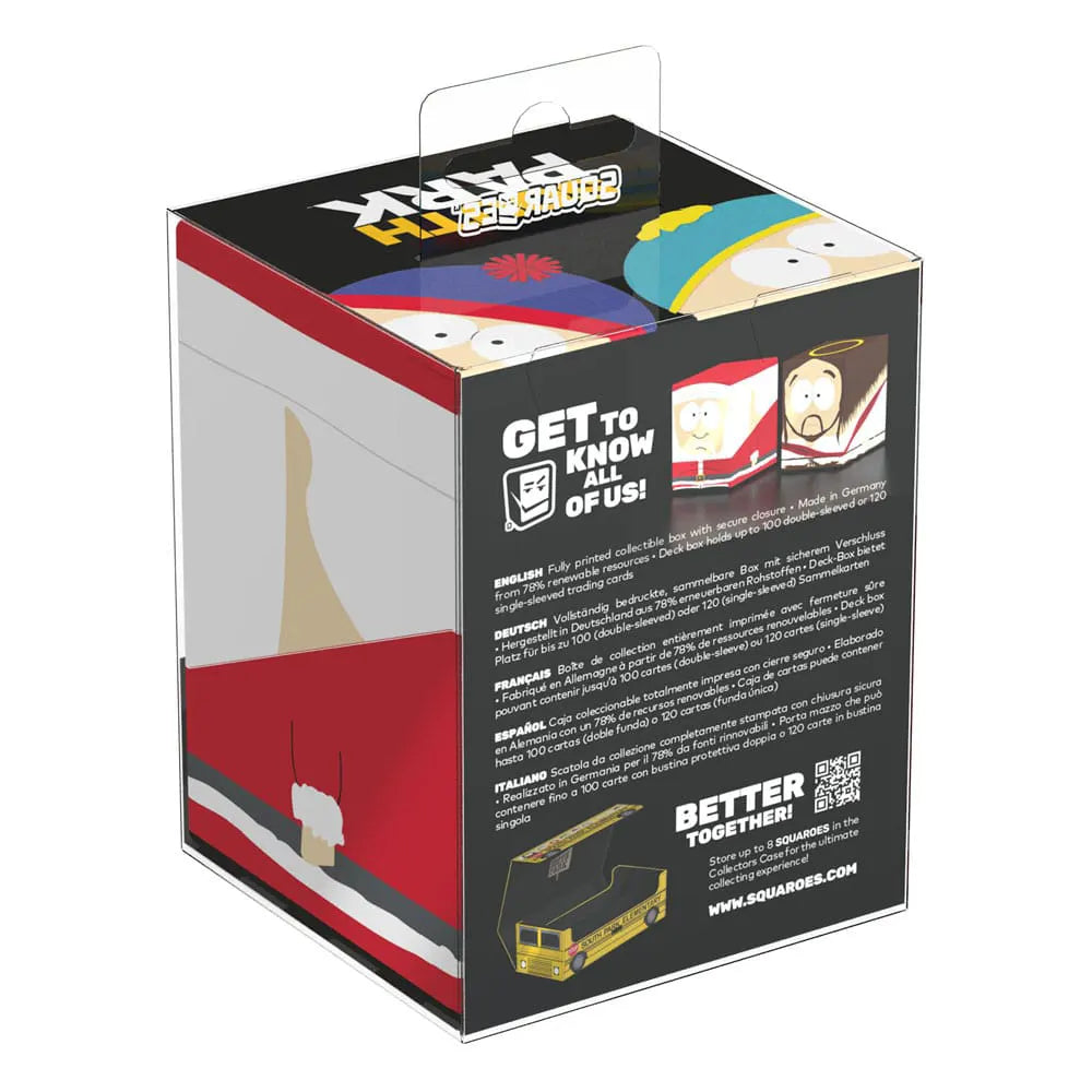 Squaroes South Park SP018 collectible box with holiday-themed artwork on all sides.