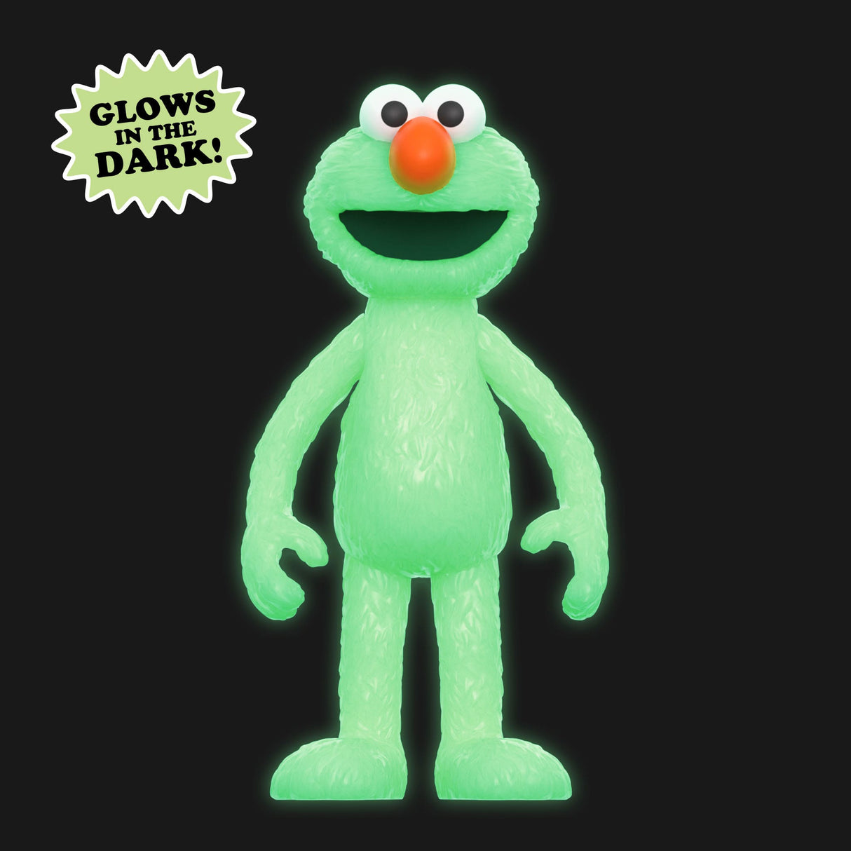 Elmo Sesame Street Reaction Figures Wave 04 glow in the dark Elmo figure